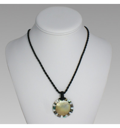 Collier coquillage nacre, abalone 