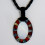 Collier coquillage gorgone rouge, abalone, nacre